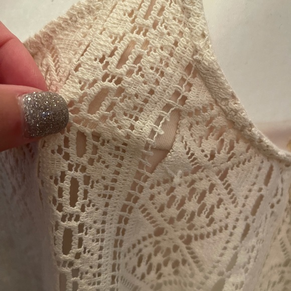 Billabong lace cropped tank size medium - Picture 9 of 9